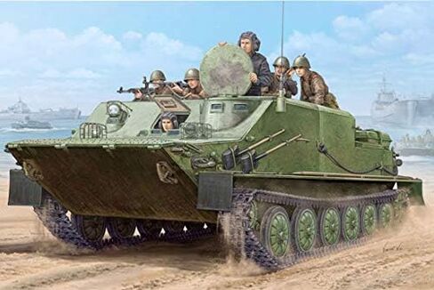 عازف البوق 1/35 حاملة الأفراد المدرعة البرمائية الروسية BTR50PK (APC) in Kuwait