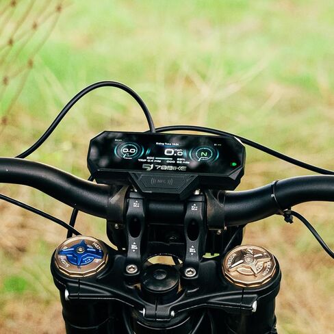مجموعة شاشة LED 79BIKE Falcon Pro، لوحة عداد سرعة رقمية عالية الدقة للدراجات النارية الكهربائية على الطرق الوعرة، مجموعة أدوات بديلة in Kuwait