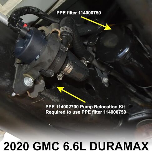 - فلتر زيت ممتاز عالي الكفاءة (طويل) 114000750 متوافق مع 2020+ GM 6.6L Duramax L5P (يستبدل AC Delco PF26) in Kuwait