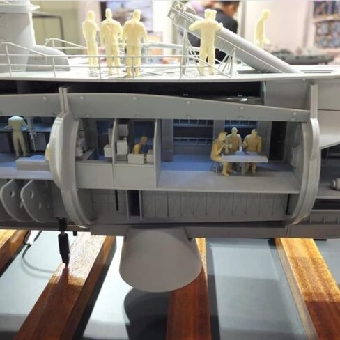 Trumpeter® DKM U-Boat Type VIIC U-552 Plastic Model Kit, 1/48 Scale in Kuwait