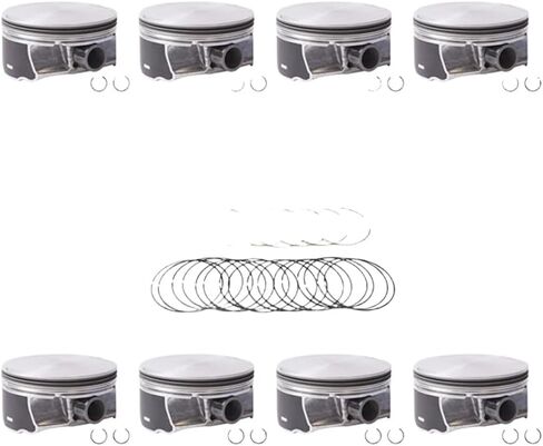 Engine Piston and Ring Set for 6.4L V8 ESG ESH Engines Compatible with Cherokee, Charger, Challenger, Durango, 300 (2011–2019) in Kuwait