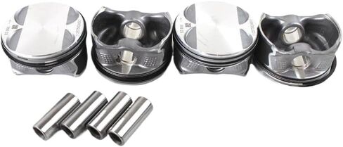 مجموعة بيستونز وخواتم المحرك 4 قطعة N46B20B Φ84mm متوافق مع 118i 120i 318i 320i 520i X1 X3 Z4 N46B20C N46B20E N46B20BD N46B20CC N46B20CD in Kuwait
