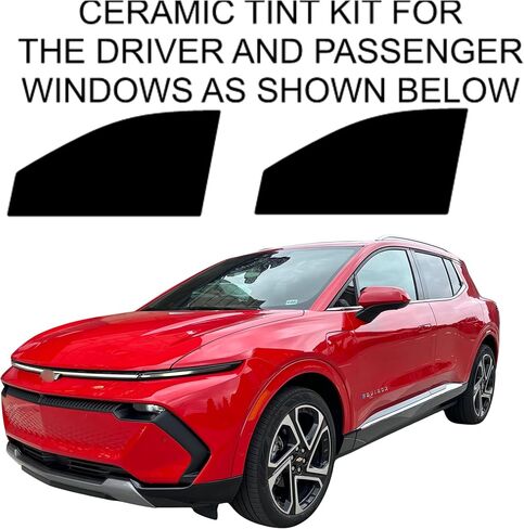 Factor Precut Ceramic Window Tint for Chevy Equinox 2018-2024 to Block Over 99% Harmful UV Rays 2mil Thick Shop Grade Use Superior Heat Rejection, Professional Finish (5% All) in Kuwait