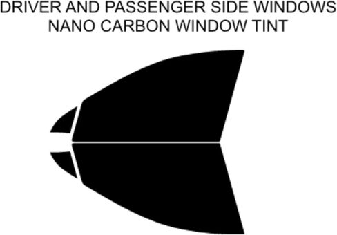 Precut Tint Kit Nano Carbon Film for Lincoln Nautilus 2024-2026 Driver and Passenger Windows Computer Cut to Custom Fit Your Windows.. (15% All) in Kuwait