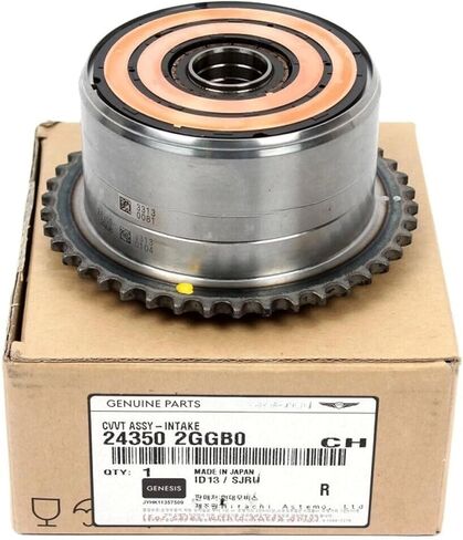 أصلي OEM 24350-2GGB0 CVVT Assy Intake / 243502GGB0 متوافق مع Kia Stinger، Sorento، Veloster N، Tucson، Sonata، Santa Fe Sport، Santa Fe، Genesis G70 in Kuwait