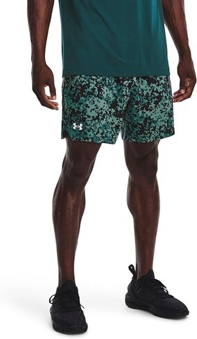 UNDER ARMOUR Men's UA Vanish Woven 6"" Printed Shorts, Small, Blue Mirage / White in Saudi Arabia