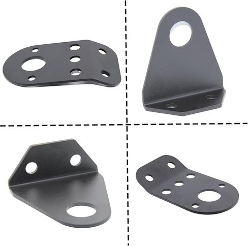 7" x 4" Motorcycle License Plate Bracket Side Mount License Plate Bracket Motorcycle License Plate Holder Fits for Honda Kawasaki Suzuki Yamaha Harley Davidson Touring Bobber Chopper in Kuwait