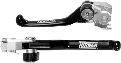 Turner Performance Products Billet Folding Clutch & Brake Lever Combo (BLACK) For 09-13 KTM 125SX in Kuwait