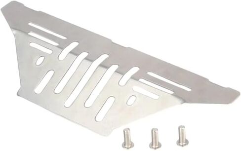 RC Car Parts Compatible with Traxxas for TRX4 2021 for Bronco 1/10 RC Car Parts Stainless Steel Protector Front for Chassis Guard in Kuwait
