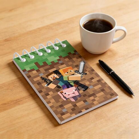 12 Pcs Pixel Mini Notepads, Game Theme Party Favors, Office Desk Accessories, Classroom Prizes, Goodie Bag Stuffers in Kuwait