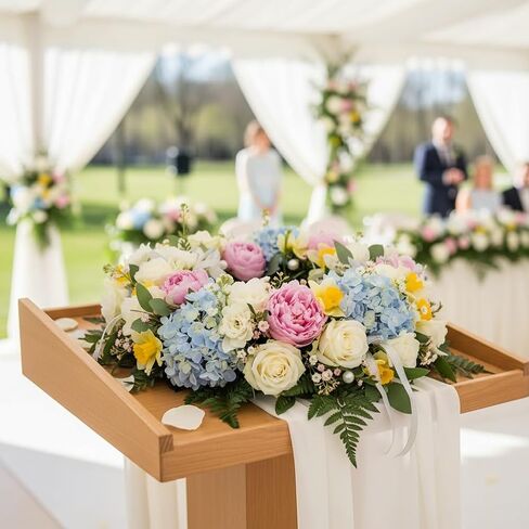 Floral Foam Ring 11.2 Inch Wet Flower Foam Base with 4 Suction Cups Round Floral Wreath Base Wet Green Mud Tray for Fresh Flowers Arrangement, Wedding Car Decoration, Table Centerpiece Decor in Kuwait