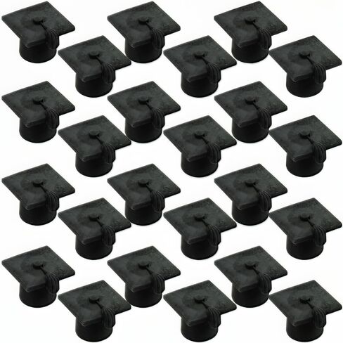 Fun Express - Grad Mortarboard Pencil Top Erasers for Graduation - Stationery - Pencil Accessories - Erasers - Graduation - 24 Pieces in Kuwait