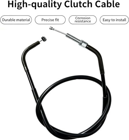 Motorcycle Clutch Control Cable Wire Compatible with Suzuki GSXR600 1996-2000 GSXR750 1996-1999 GSX-R1000 2001-2004 58200-33E01 in Kuwait