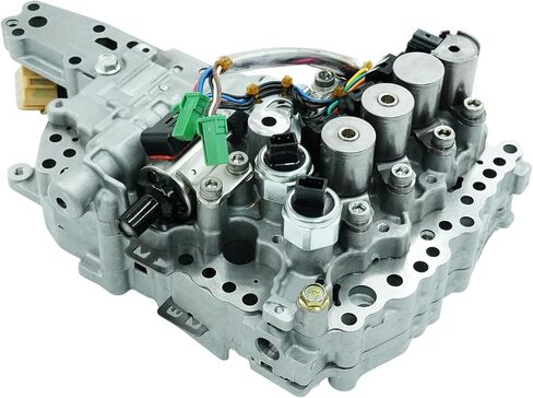 جسم صمام ناقل الحركة مع محرك متدرج لناقل الحركة JF011E RE0F10A CVT لسيارة Nissan Altima Rogue Sentra X-Trail Mitsubishi Lancer Outlander Dodge Caliber 2002-2016 ‎3l705-3TX0C in Kuwait