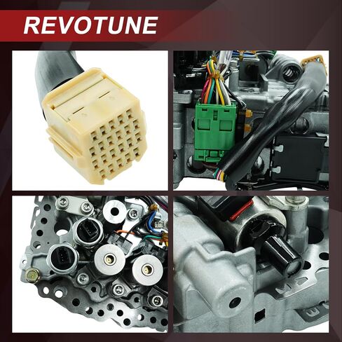 جسم صمام ناقل الحركة مع محرك متدرج لناقل الحركة JF011E RE0F10A CVT لسيارة Nissan Altima Rogue Sentra X-Trail Mitsubishi Lancer Outlander Dodge Caliber 2002-2016 ‎3l705-3TX0C in Kuwait