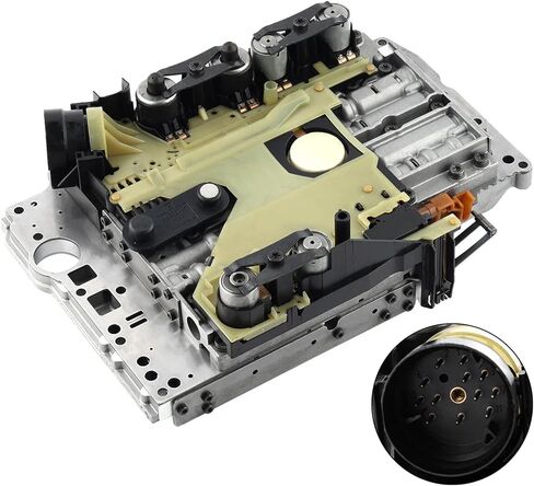2112770101 722.6 جسم صمام ناقل الحركة و6 ملفات لولبية مع لوحة موصل متوافقة مع Chrysl er Dodge Jeep Jaguar 52108258AA 52108266AB Nag1 in Kuwait