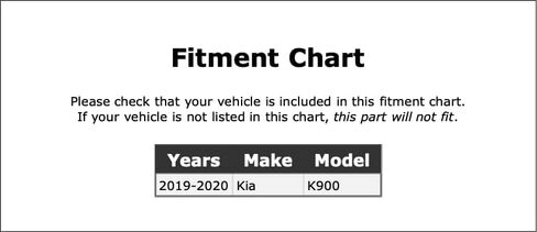 موصل تبديل مؤشر غطاء محرك السيارة متوافق مع Kia K900 2020 2019 P-5166021 in Kuwait