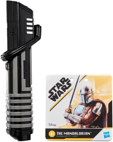 حرب النجوم غير الإلكترونية The Mandalorian Darksaber، سيف ضوئي مرخص رسميًا، ألعاب لعب الأدوار للأولاد والبنات من عمر 4 سنوات فما فوق in Kuwait