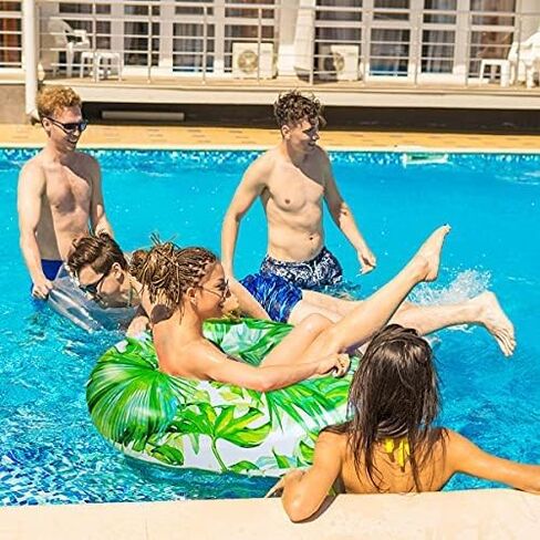 Adult Pool Floats,Inflatable Pool Floats,Pool Swimming Ring,Water Fun Large Inflatable Summer Beach Swimming Rafts Adult in Kuwait