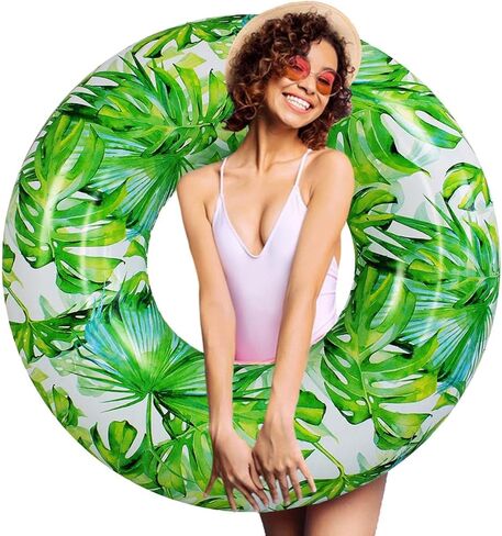 Adult Pool Floats,Inflatable Pool Floats,Pool Swimming Ring,Water Fun Large Inflatable Summer Beach Swimming Rafts Adult in Kuwait
