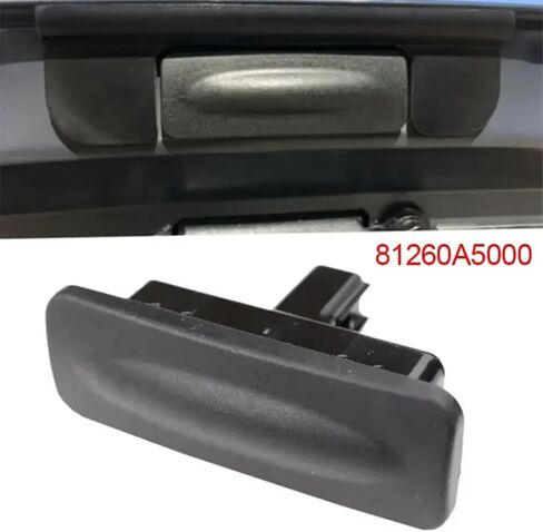مقبض غطاء صندوق السيارة متوافق مع Hyundai Elantra GT لـ I30 2013 2014 2015 2016 2017 2018 قفل صندوق السيارة الخلفي زر فتح الباب الخلفي in Kuwait