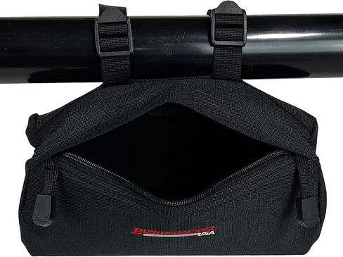 Bushwhacker UTV Roll Bar Bag – Medium Cylinder Gear Organizer with Reinforced Plastic Liner – Attaches to Roll Cage or Grab Handles – 9" x 5" Storage Pouch for Side by Side, ATV, and SXS Tools in Kuwait