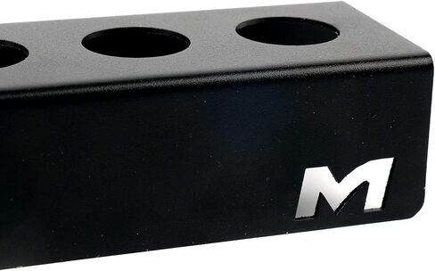 Maxshine Universal Brush Holder (Mini) – Wall-Mount Organizer Holds 5 Detailing Brushes – Black Powder-Coated Metal Rack for Garage, Auto Detailing Shop & Car Care Storage in Kuwait