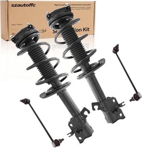 For Nissan Front Complete Loaded Strut Spring Assembly Sway Bar Kit Set 4pc in Kuwait