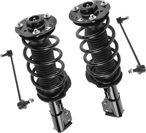 Front Complete Loaded Strut Spring Assembly Sway Bar End Kit Set 4pc in Kuwait