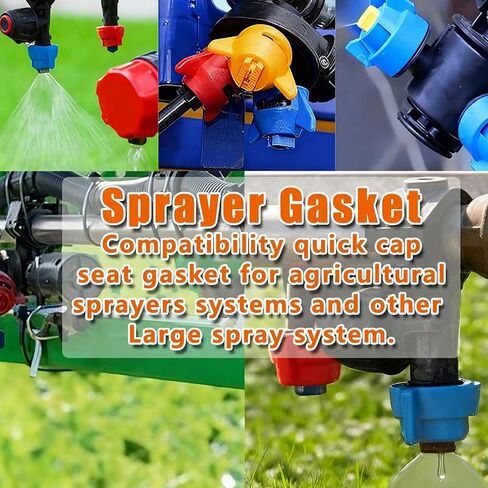 CP19438-EPR Nozzle Caps Rubber Seat Washer for TeeJet Nebulizer Quick Cap - 18 Pcs in Kuwait