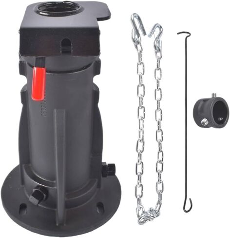 Adjustable Cushioned 5th Wheel to Gooseneck Adapter 12 Inch to 16 Inch with Chain in Kuwait