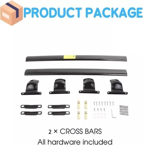 Roof Rack Cross Bars for MAXUS D90 LDV D90 2017-2024 2025 2026, 2Pcs Heavy-Duty Aluminum Cargo Bars, Aerodynamic Rooftop Storage Carrier for Luggage,Kayaks & Bikes in Kuwait
