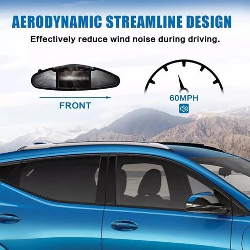 Roof Rack Cross Bars for MAXUS D90 LDV D90 2017-2024 2025 2026, 2Pcs Heavy-Duty Aluminum Cargo Bars, Aerodynamic Rooftop Storage Carrier for Luggage,Kayaks & Bikes in Kuwait