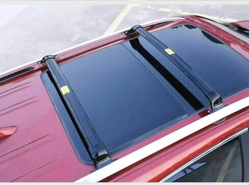Roof Rack Cross Bars for MAXUS D90 LDV D90 2017-2024 2025 2026, 2Pcs Heavy-Duty Aluminum Cargo Bars, Aerodynamic Rooftop Storage Carrier for Luggage,Kayaks & Bikes in Kuwait