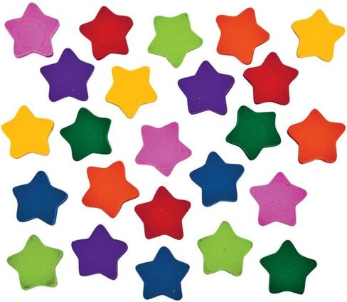 Fun Express Bulk Star Erasers for Kids - Classroom Rewards, Teacher Supplies and Party Favors - 720 Mini Pieces - VBS Vacation Bible School Supplies/Decor in Kuwait