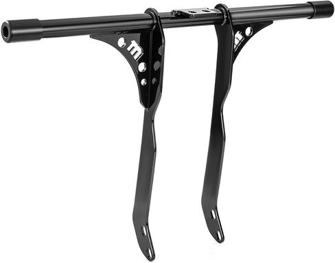 Mofun Crash Bar Front Engine Guard Flat-Out Bar Compatible with Harley Sportster 1200 883 with Forward or Mid Control 2004-2022, Gloss Black in Kuwait