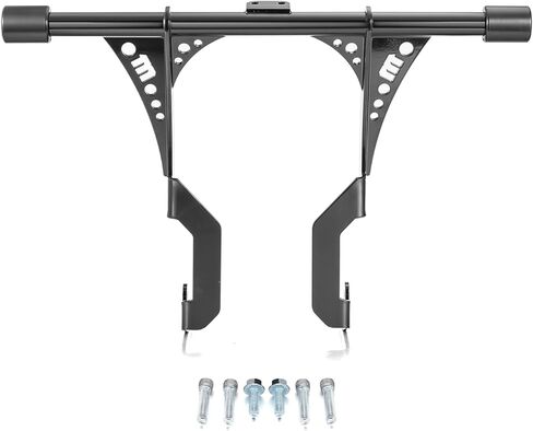 Mofun Front Crash Bar Compatible with Harley Softail 2018-2026, Highway Engine Guard Crash Bar Fit Street Bob FXBB Heritage FLHC/S Fat Boy FLFB/S Breakout Low Rider S FXLRS, Gloss Black in Kuwait