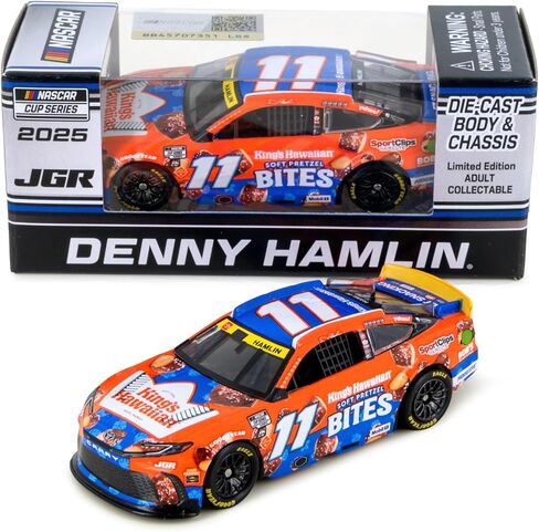 سيارة ليونيل ريسينغ 2025 ديني هاملين كينغز هاي سوفت بريتزل بايتس ARC Diecast بمقياس 1:64 in Kuwait