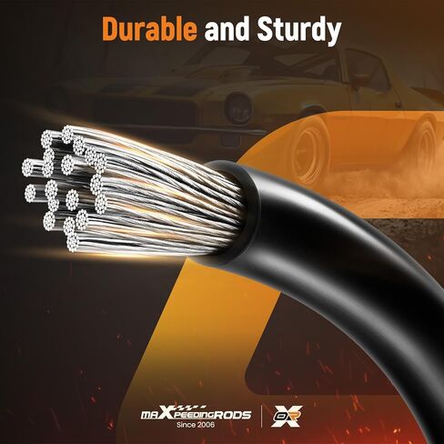 maXpeedingrods Throttle Cable 336969 for Chevrolet Chevelle/El Camino 1968-1972, for Camaro 1970-1973, for Monte Carlo 1970-1972, Throttle Carburetor-to-Accelerator Lever Cable in Kuwait