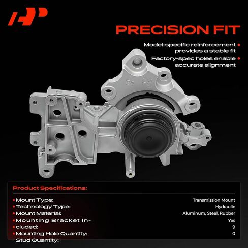 A-Premium Transmission Mount Compatible with Nissan Rogue 2014-2020, 2.5L, Automatic CVT Transmission in Kuwait
