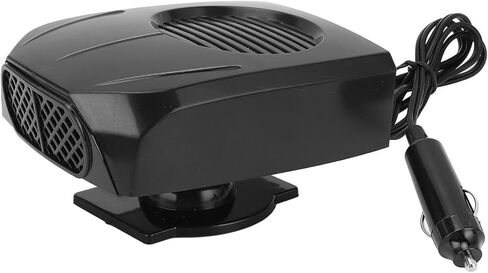 12V Car Heater Defroster, High Temperature Rapid Heating Defogger with Adjustable Temperature Settings, for Cars Windshield Windows Winter Use in Kuwait