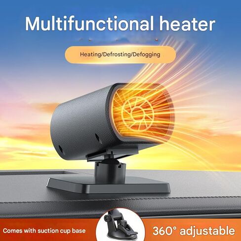 Small Vehicle Air Heater 12V Systems Defroster for Windshield Fast Warming in Cold Weather Car Windshield Defroster Heater in Kuwait