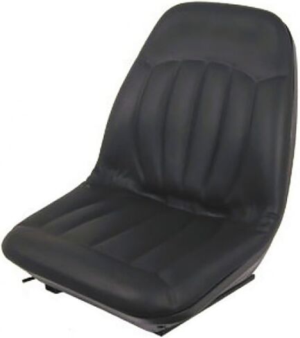 6669135 One New Black Vinyl Seat with Slide Tracks Fits Bobcat Models A220 A300 S100 S130 S150 S160 S175 & More in Kuwait