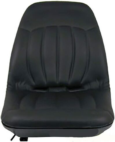 6669135 One New Black Vinyl Seat with Slide Tracks Fits Bobcat Models A220 A300 S100 S130 S150 S160 S175 & More in Kuwait