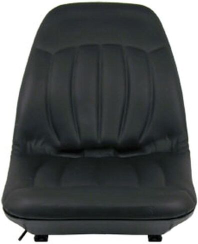 6669135 One New Black Vinyl Seat with Slide Tracks Fits Bobcat Models A220 A300 S100 S130 S150 S160 S175 & More in Kuwait