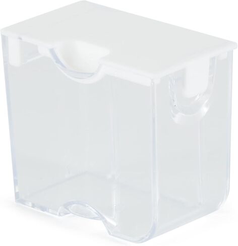 Elizabeth Ward Bead Storage Solutions Clear Plastic Storage Containers (5pc) – Medium – Organize Beads, Jewelry Making and Craft Supplies, Earrings and More – Securely Snaps Shut, 1-3/4" x 2" x 1-1/8" in Kuwait