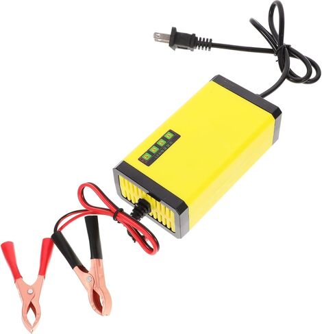 iplusmile 12V 2A Motorcycle Battery Charger – Smart Trickle Charging LCD Display Auto-Maintainer – for Motorcycles ATVs Lawn Mowers Boats for AGM Gel Flooded Batteries in Kuwait