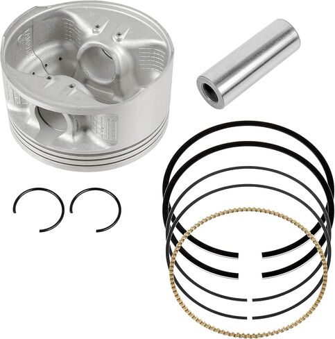Caltric Cylinder Piston Ring compatible with Yamaha Grizzly 660 YFM660F 4X4 2002-2008 Standard Bore in Kuwait