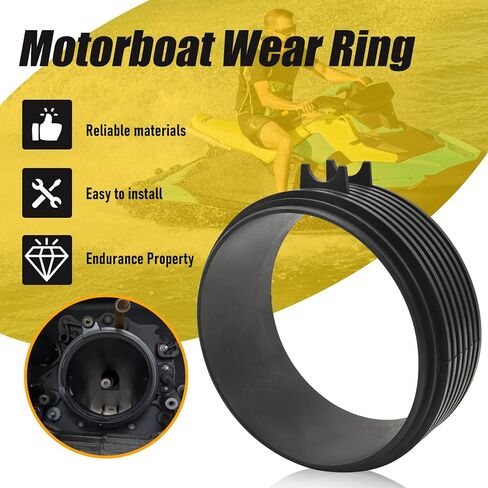 267000813 Motorboat Wear Ring, Replacement for Sea-Doo Spark 2UP 3UP Models 2014-2020, Replaces 267000883 267000925 in Kuwait