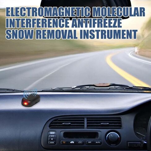Generic Snow Deicer Portable Car Tool Windshield Snow Removal Device Solar Powered Sturdy Construction Compact Ice Remover Instrument Suitable for in Kuwait